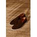 Лоферы коричневые из замши (Summer Walk Loafer)