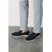 Туфли мужские, синие, замшевые лоферы, облегченные (summer walk loafers)