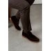 Ботинки мужские коричневые замшевые, модель "open walk"