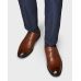 Туфли мужские дерби-броги коричневые